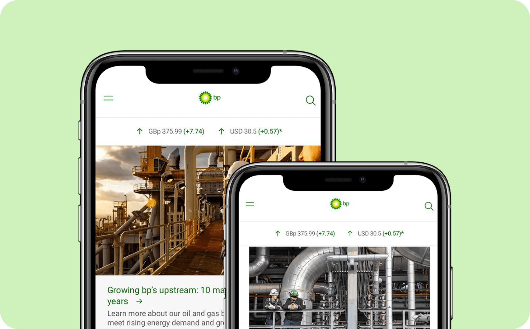 Corporate PWA For Energy Insights